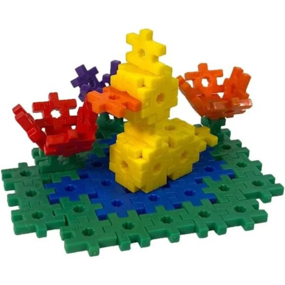 Rainbow 250 Piece Set STEM Building Construction Toy for Kids Girls Boys Ages 5+